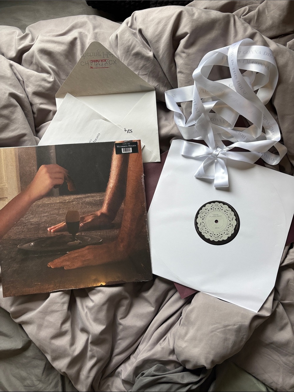 Charli XCX Wuthering Heights vinyl | numbered collectors edition